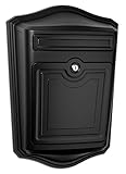 Architectural Mailboxes 2540B-10 Maison Locking Wall Mount Mailbox, Black [並行輸入品]