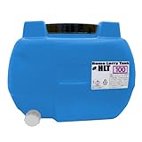 スイコー ホームローリータンク100 100L ブルー バルブ付