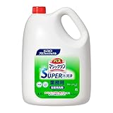 【業務用 浴室用洗剤】バスマジックリン SUPER CLEAN 除菌消臭+防カビ グリーンハーブの香り 4.5L(花王プロフェッショナルシリ