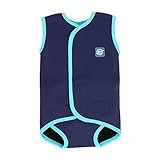 Splash About スプラッシュアバウト ベビーラップ ネイビーターコイズ BWNT ベビー 赤ちゃん スイムウェア [並行輸入品]