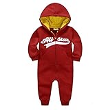 GudeHome ベビーロンパース 男の子 カバーオール フード付き キッズコスチューム 長袖 肌着 コットン