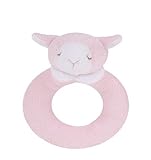 Angel Dear Ring Rattle, Pink Lamb by Angel Dear [並行輸入品]