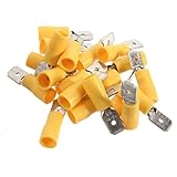 20Pcs 4-6Mm Insulated Electrical Wire Crimp Terminal Connector (Usa)