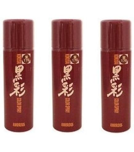 黒彩ボリュームアップスプレー374　21本セット Amazon | 黒彩 ボリュームアップスプレー 374 栗黒 142ML | アモロス