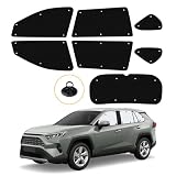 BLUESEATEC トヨタ RAV4 50系 遮光 カーテン 断熱 露天駐車 着脱簡単 RAV4 50 H31.4-R7.12 車種専用設計 車中泊 日除け 収納袋付き 7枚セット