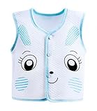 【SEBLES】 ベビー 赤ちゃん キュート コットン ベスト パジャマ 寝巻 全16種 サイズ 70cm 80cm 90cm 100cm クロスセット (Ｅタイプ,73)