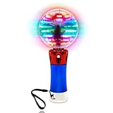 ライトスティック 回転する点滅するボール LEDコンサートペンライト LEDスティック 電池式 コンサート ライブ丸いボール スティック 杖の握りやすい 変身おもちゃ 子供のおもちゃ 誕生日 クリスマス 贈り物 ギフト プレゼント