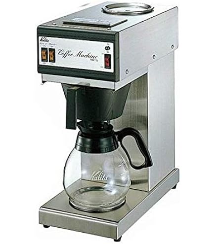 【北見市発】カリタ Kalita コーヒーマシン KW-25 シルバー 15カップ 業務用 喫茶店 付属品なし (D6658shtYM) Kalita 業務用 コーヒーマシン KW-25S