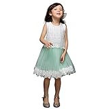 Pettigirlガールズワンピース キッズ袖なしパーティードレス 結婚式 6歳 [並行輸入品]
