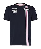 【 FORCE INDIA 】 サハラ フォースインディア F1 Team 2018年 オフィシャル レプリカ Tシャツ (M身幅51cm着丈69cm)