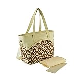 マザーズバッグ 多機能 ショルダー おむつ 替え シート 付き 2way ママ 軽量 (カーキ)