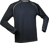 Cliff Keen MXSルーズ長袖シャツ(ネイビー, XXL)