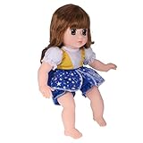 Kesoto ぬいぐるみ　ゴールデンブラウンヘア　ドール　ガール　素敵　人形　赤ちゃん　睡眠用　玩具　ギフト　プレゼント　贈り物