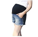 Fun Market 産前産後 ショート パンツ マタニティ ジーパン 大きいサイズ XL