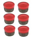 Neoperlエアレーター挿入Regularサイズ2.2 GPM – 6パック