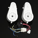 ランフィー 子供のための2個のモーターギアボックス12V 30000RPM電動自転車自転車電気モーター