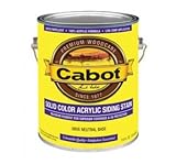 Cabot 01 – 0806アクリルPine NeutralベースソリッドサイディングStain