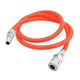 uxcell 空気圧縮機　クイック継手　PUチューブホースパイプ　13mm直径　10x6.5mm　1M