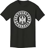 Soccer Tシャツ:ドイツサッカーEstablished 1874 ブラック