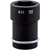 KTC (京都機械工具) インパクトレンチ用ホイールナットコンビソケット 【25.4sq】 薄肉 ABP8-4119TP
