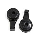 uxcell カーフック プラスチック カーバッグホルダー カーシートハンガー バックシートフック 2個入り