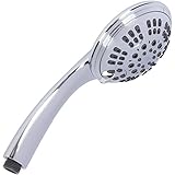 Aqua Elegante 6 Function Handheld Shower Head - Best High Pressure, Adjustable Hand Held Showerhead 