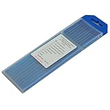TIG電極棒 タングステン WT20 2％トリア入 1.0mm x 175mm 10本