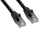 Amphenol MP-6ARJ45SNNK-050 Cat6A FTP Patch Cable Shielded RJ45 650- MHz 50' Black [並行輸入品]