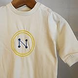 MOMENT(モーメント) イニシャル刺繍 ロンパース N (70) オリジナル 名入れ刺繍 70,NATURAL