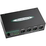 Douehpy MIDIボックス器械、USB MIDIインターフェース、マージスルーボックス、64 MIDIチャンネル