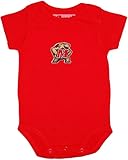 クリエイティブニットウェアBaby Marylandクリーパー カラー: レッド