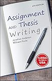 Cover of Assignment And Thesis Writing [Paperback] [Jan 01, 2011] Jonathan Anderson & Millicent Poole