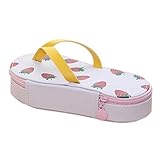 （デマ―クト）De.Markt ペンケース ペンポーチ 文房具　収納　スリッパ型 筆入れ 個性的 可愛い 漫画　動物　おもしろ　大容量 鉛筆バッグ 入学　学生　誕生日のプレゼント