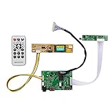 VSDISPLAY LCDコントローラー基板 対応 LP154WP1 LTN154BT05 CLAA154WP05 LP171WP5-TL01 解像度 1440x900 1灯 CCFL lvds 30ピン 15.4インチ 17インチ 液晶 マルチメディア対応