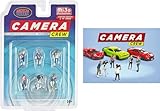 アメリカン ジオラマ 1/64 カメラクルー フィギア セット American Diorama Camera Crew Figure MiJo [並行輸入品]
