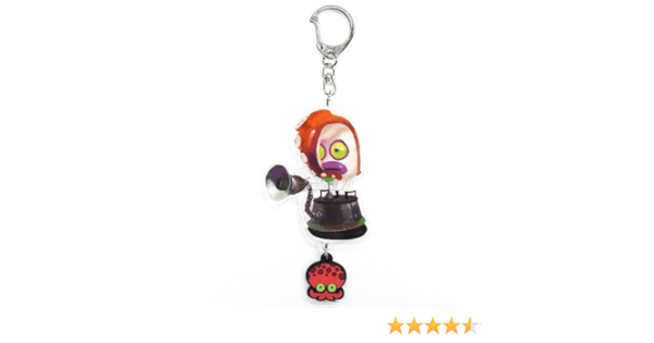 Amazon スプラトゥーン タコトルーパー イカす ラバーつき アクリルキーホルダー アニメ 萌えグッズ 通販