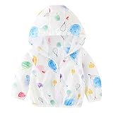 COCO1YA(ココイチヤ) 子供用 春夏 日焼け止め 紫外線 冷房 対策 薄手 男女兼用 涼しい 可愛い 蚊を防ぐ 通気性良い コート 軽い