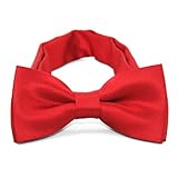 MHAstyle 子供用 蝶ネクタイ 20177 B.レッド