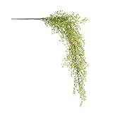 meiliy 31.5 "人工フェイクHanging Vine Plant forホームガーデン壁装飾文字列 イエロー No MPN