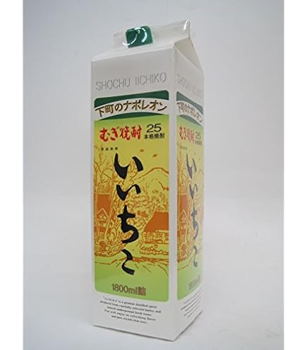 いいちこ25度1.8、６本入1箱 いいちこ25度 麦焼酎 いいちこ1．8Lパック×1ケース（6本
