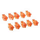 Sharplace おもちゃ　ドールハウス　　ミニチュア　金魚　和風　可愛い　盆栽　工芸庭　風景　約１０個入り　全２色 - オレンジ