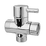 Baoblaze バルブ　ダイバータ　浴室適用　シャワーヘッド　3/4　 1/2　T-アダプター　