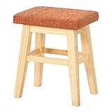 不二貿易 ミニオン スツール オレンジ/ナチュラル 96580