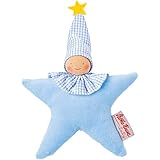 Kathe Kruse新生児赤ちゃん有機Grabbing Toy Star – ライトブルー