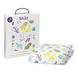 Snuz Cot/Cot Bed Fitted Sheet - Rootin' Tootin' Cowboy Print by The Little Green Sheep
