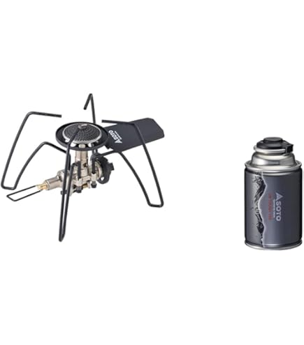 ソト(SOTO) レギュレーターストーブST-310 限定モノトーン SET Amazon | ソト(SOTO) レギュレーターストーブ ガス Amazon.co.jp 限定