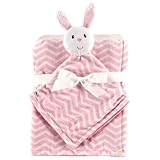Hudson Baby Plush Security Blanket Set, Bunny by Hudson Baby