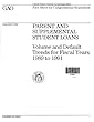 Parent and Supplemental Student Loans: Volume and Default Trends for Fiscal Years 1989 to 1991