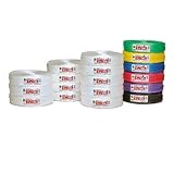 SKパワーロープ (PPロープ) No.8 溶着品 8mm×150m 白 5巻 (信越工業製)