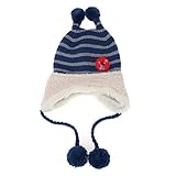 Domybest 【冬を懐に抱えて】秋冬ベビーキャップ ニット帽子 かわいいリトルハチを飾る 写真小道具 快適 柔らかく スポーツ 誕生日 幼稚園 防寒対策 暖かく保つ 0-2歳に適して 6色